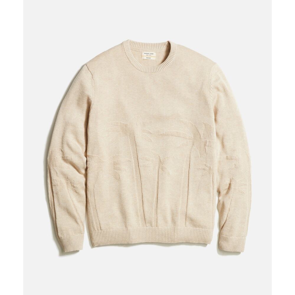 Marine Layer Scenic Crewneck Sweater NWT